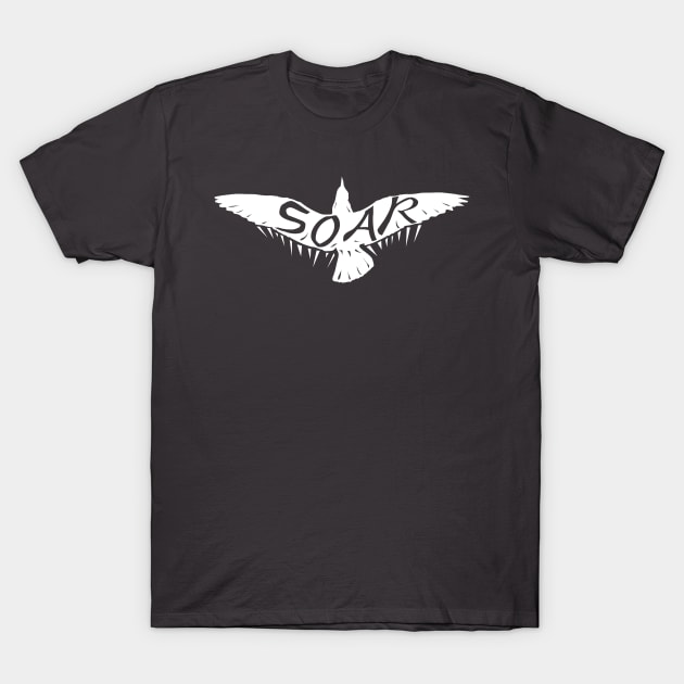 Soar Seagull T-Shirt by Silver Bay Soar